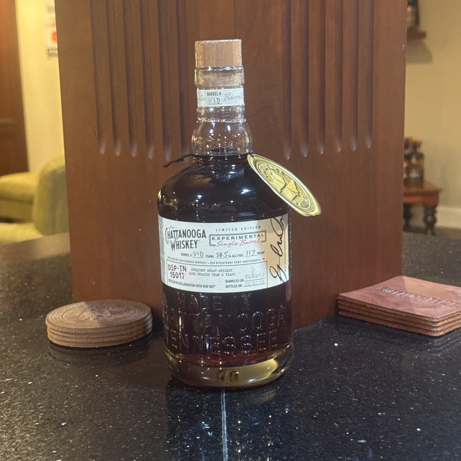 Chattanooga Whiskey Confluence Project Wheat Whiskey Barrel V1D