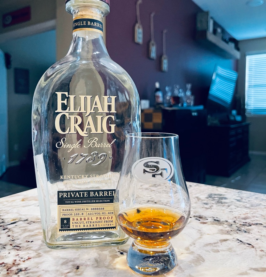 Elijah Craig Single Barrel Private Barrel Barrel Proof (Total Wine)