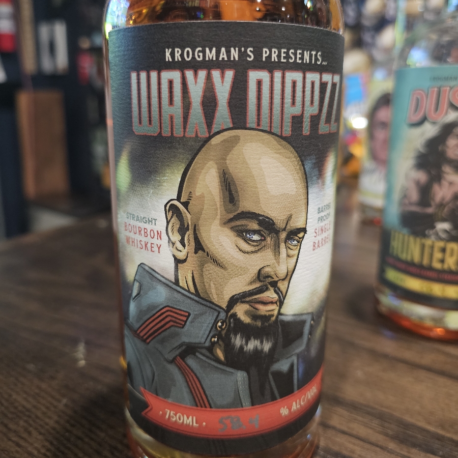 Krogman's Straight Bourbon Whiskey Waxx Dippzz