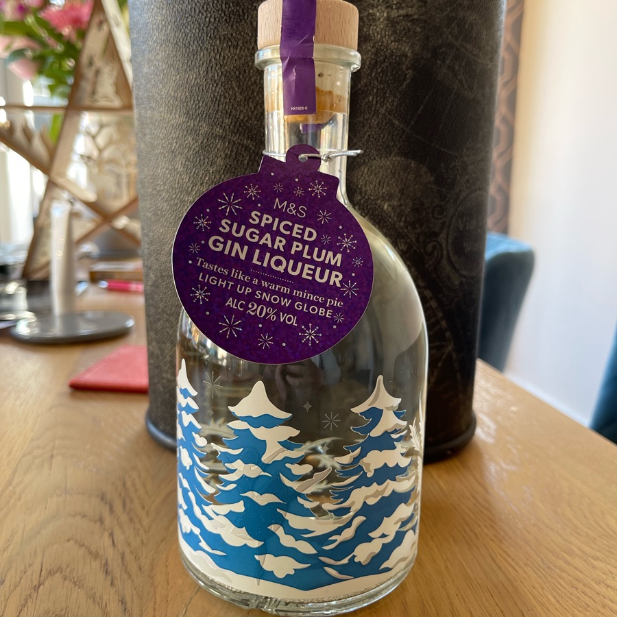 Spiced Sugar Plum Gin Liqueur