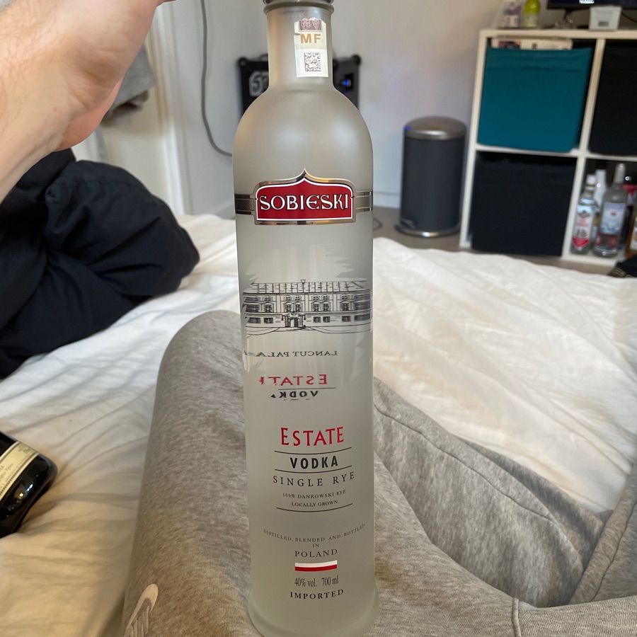 Sobieski Estate Single Rye Vodka