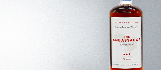 The Ambassador Barrel Proof Straight Bourbon (Fall 2018)