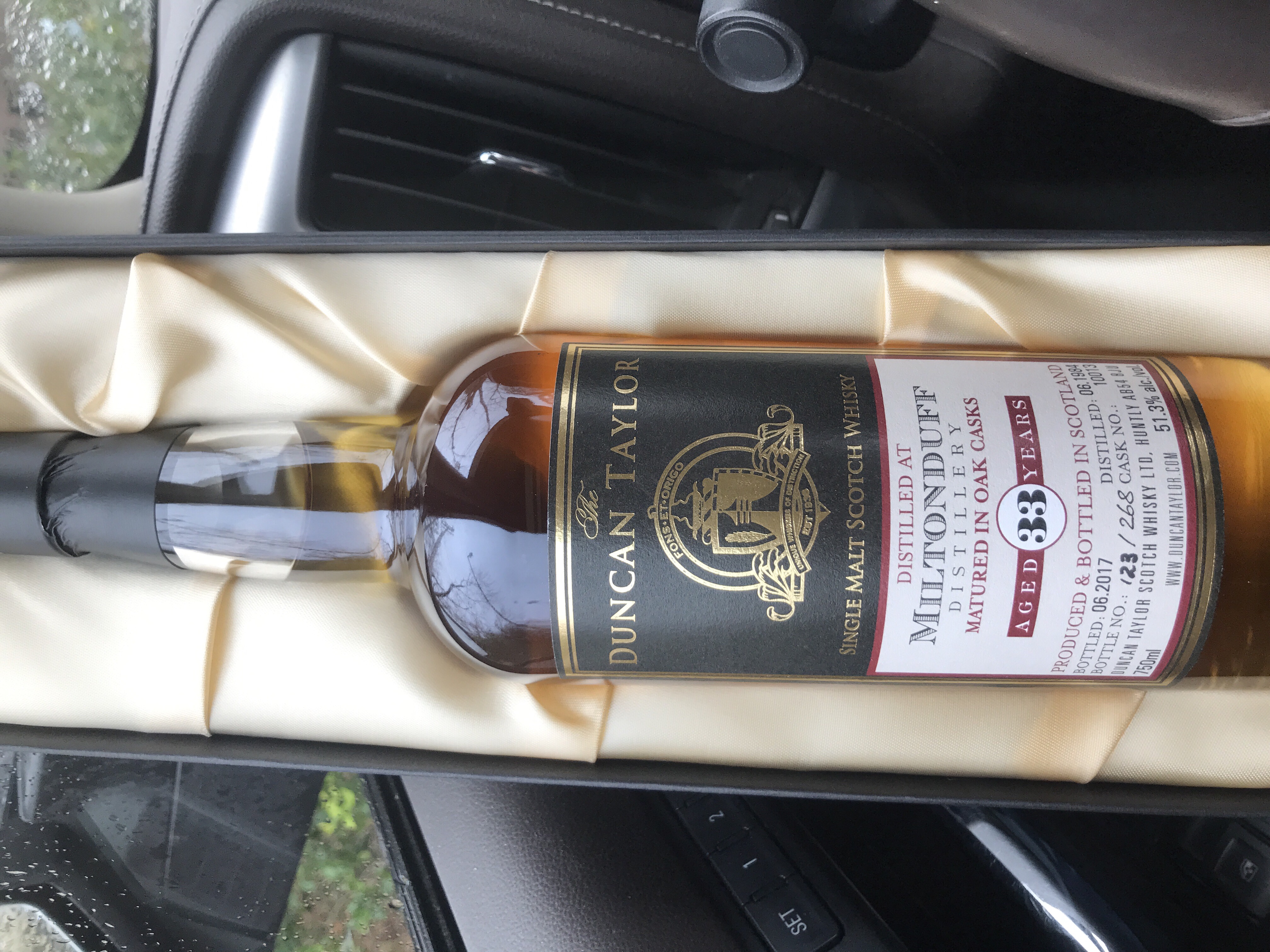 Miltonduff 1984 33 Year Cask #10013 (Duncan Taylor)