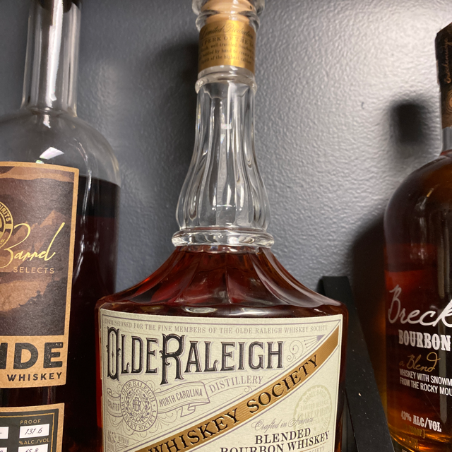 Olde Raleigh Whiskey Society Blended Bourbon (Batch 5: Westside Story)