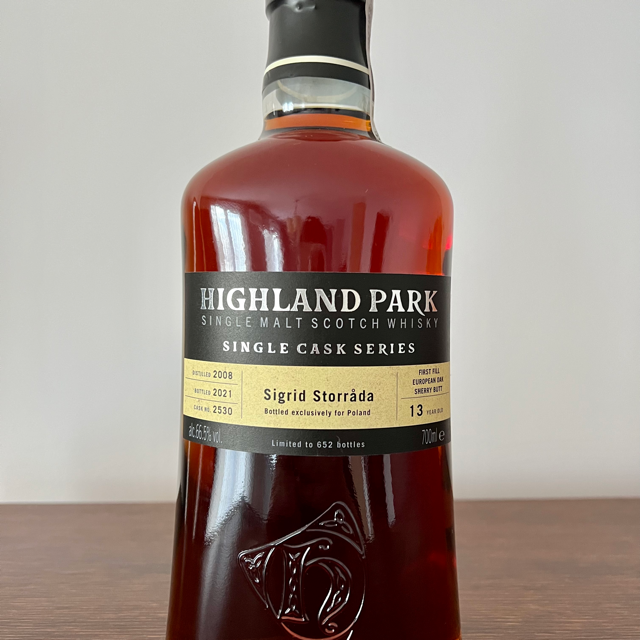 HIGHLAND PARK 2008 13 YEAR SINGLE CASK SERIES (SIGRID STORRÅDA)