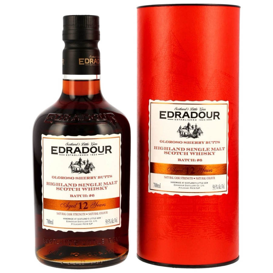 Edradour 12 Years Old Cask Strength (Batch #6)