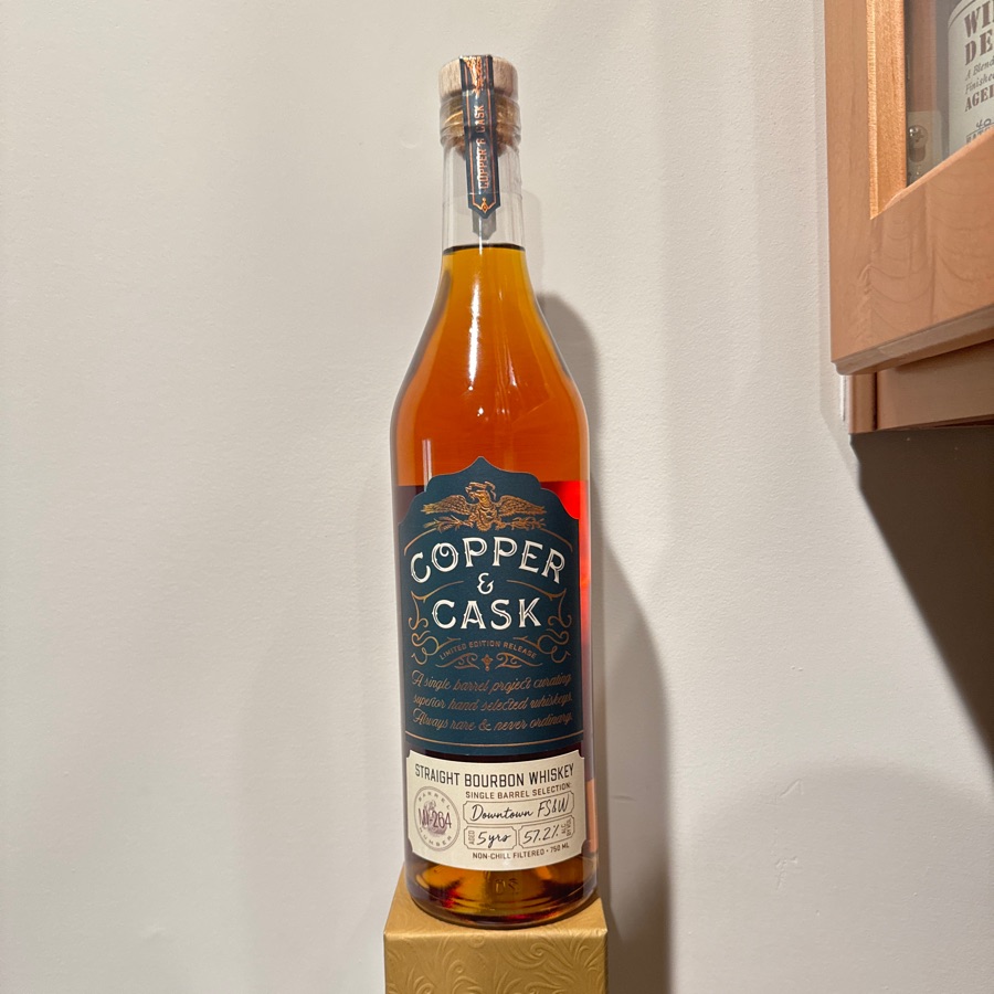 Copper & Cask Limited Edition Release (Single Barrel Selection - Downtown FS&W)