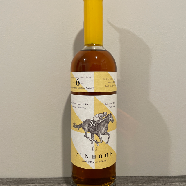 Pinhook 6 Year Bourbon War True Single Barrel/Vertical Series (Breaking Bourbon)