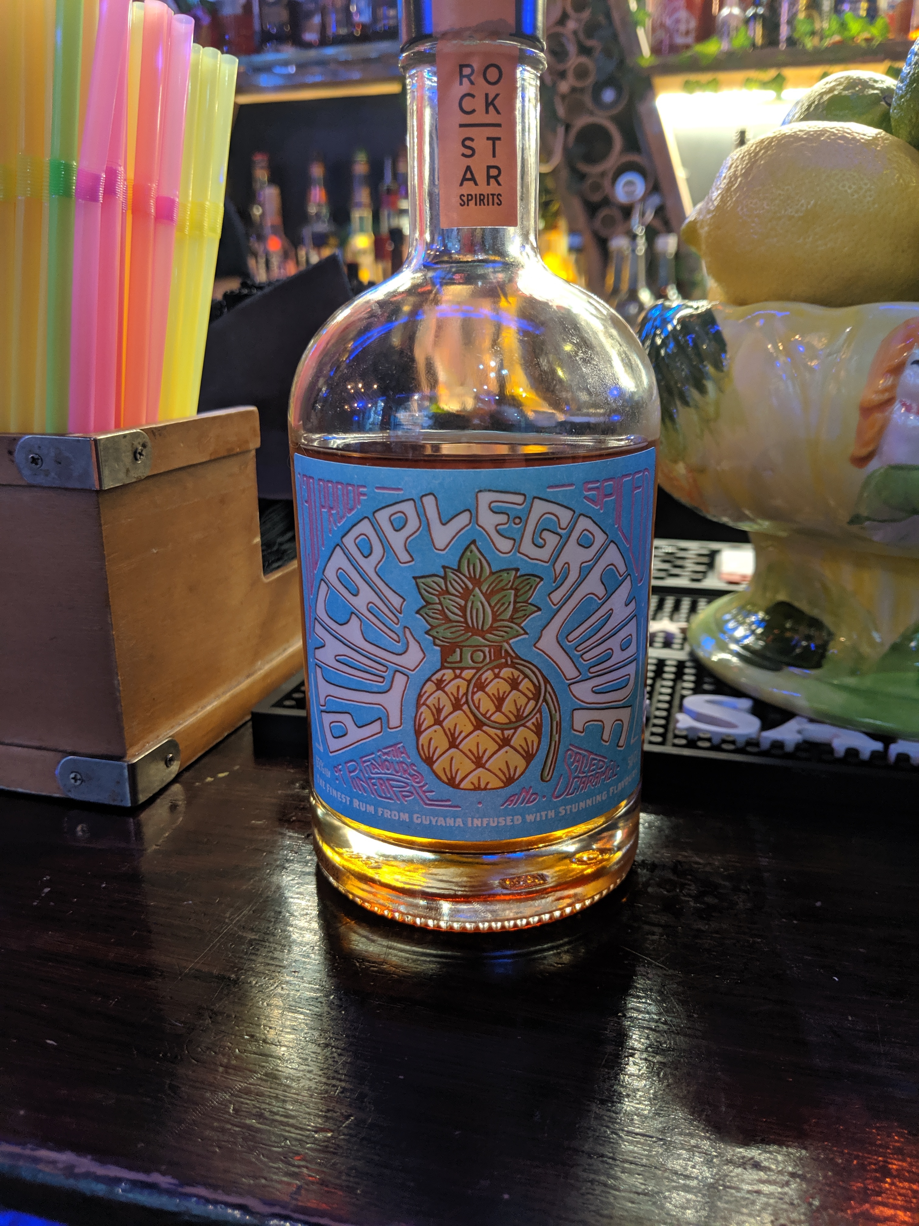 Rockstar Pineapple Grenade