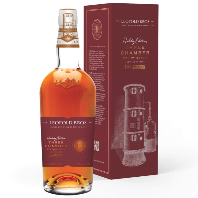 Leopold Bros Three Chamber Rye - Holiday Edition 2021