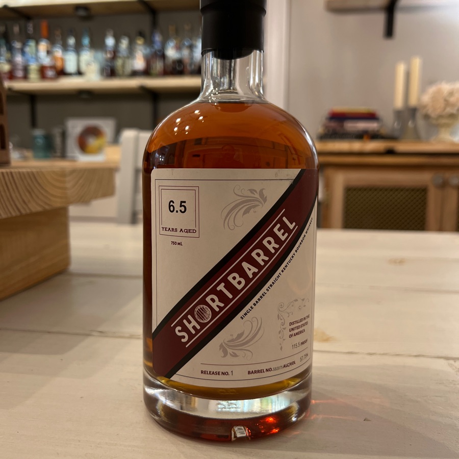 Shortbarrel 6.5 Year Aged Straight Bourbon Whiskey