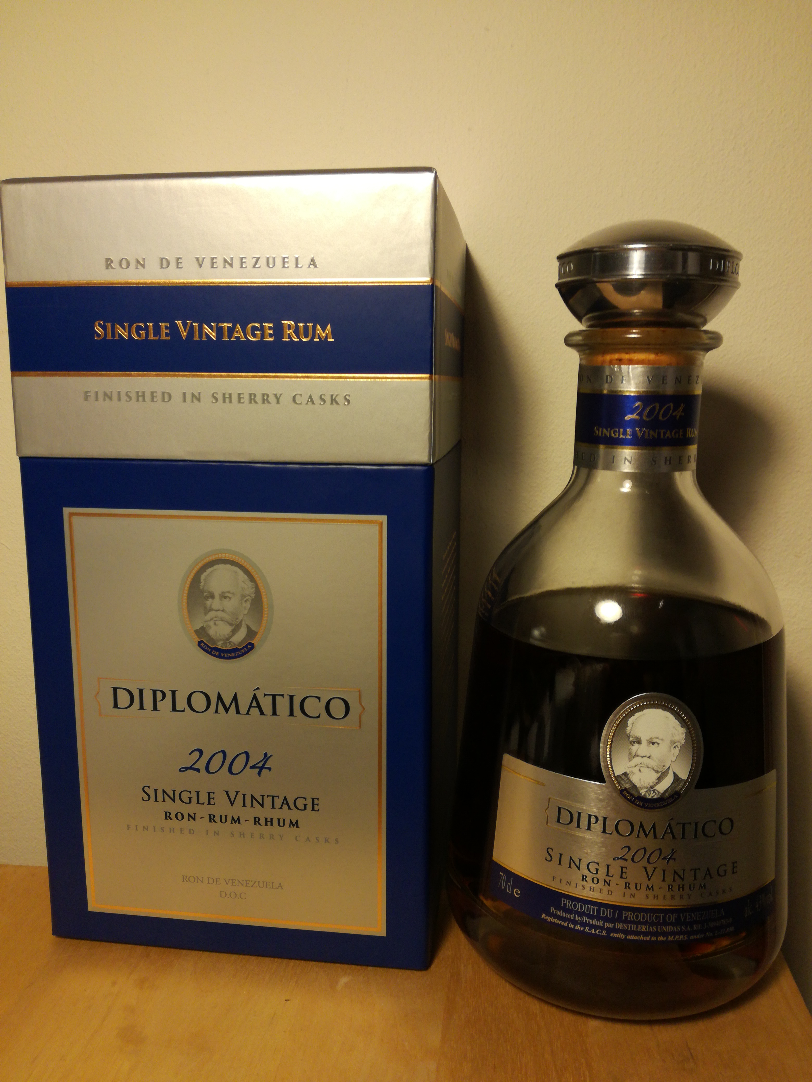 Diplomático Single Vintage 2004