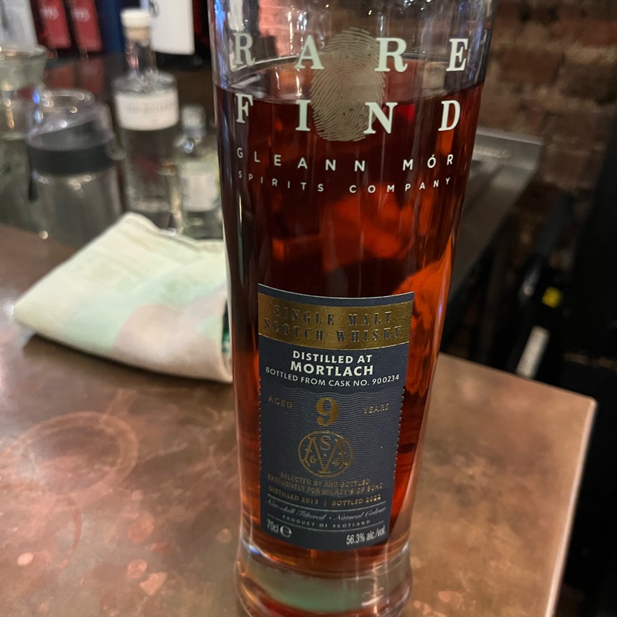 Mortlach 2013 9 Year Rare Find (Gleann Mòr)