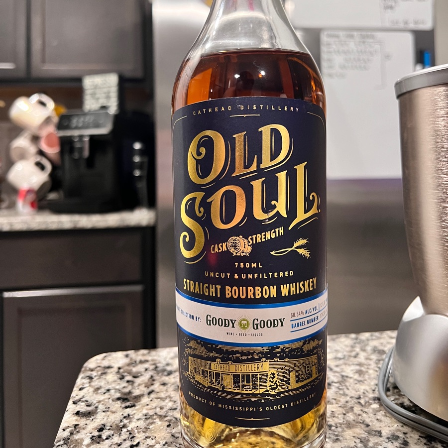 Old Soul Cask uncut unfiltered Goody Goody private barrel