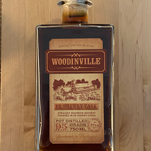 Woodinville Bourbon PX Sherry Cask Finish