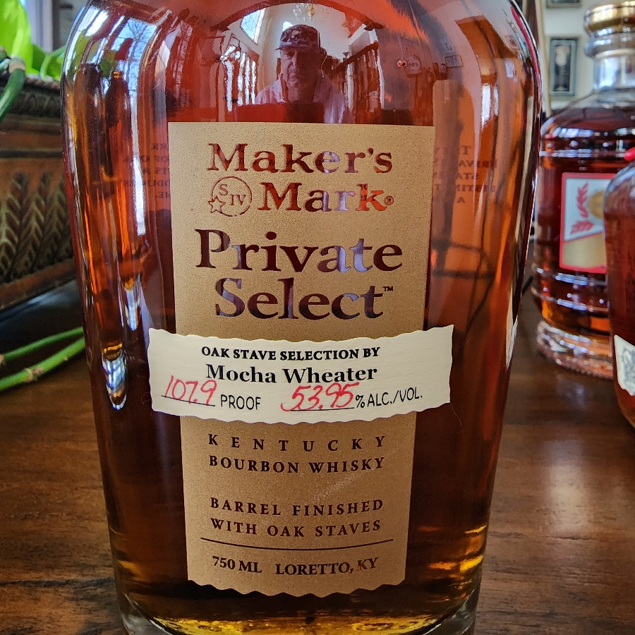Makers Mark Private Select Oak Stave Selection by Mocha Wheater
