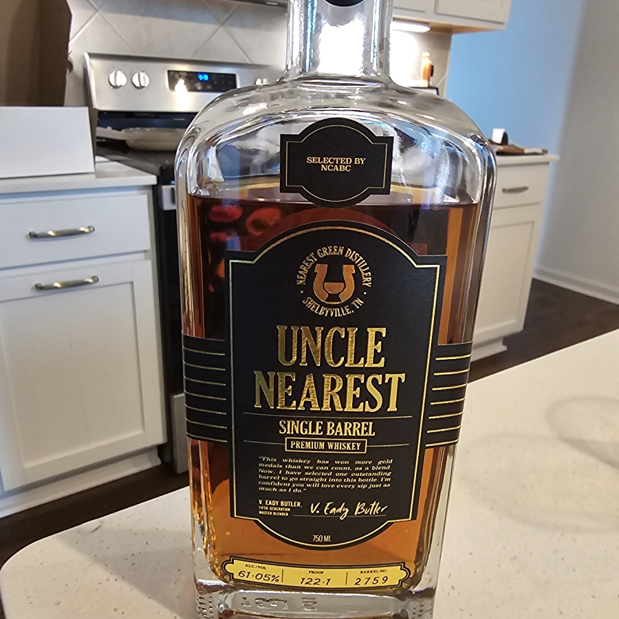 Uncle Nearest Single Barrel Selected by NCABC
