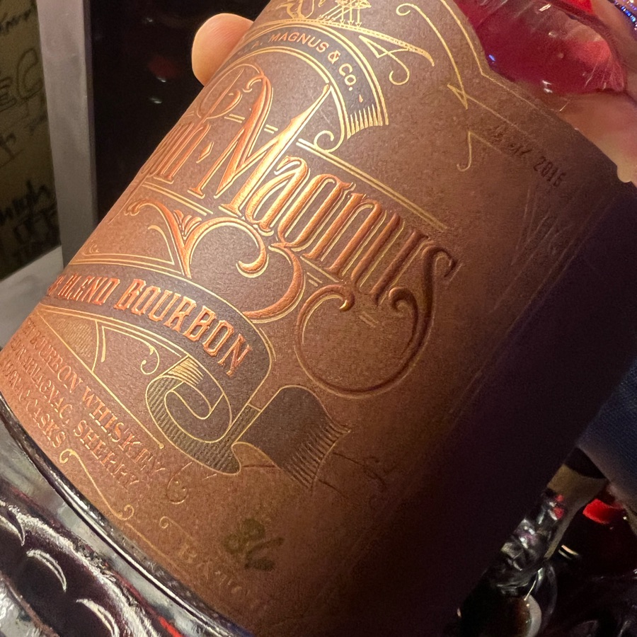 JOSEPH MAGNUS CIGAR BLEND BOURBON BATCH #86
