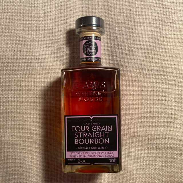 Laws Four Grain Straight Bourbon Finished in Armagnac