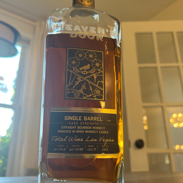 Heaven's Door Single Barrel Cask Strength Total Wine Las Vegas