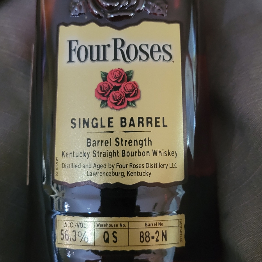 Four Roses Single Barrel Barrel Strength (OBSK- 88-2N Selected for South Carolina)