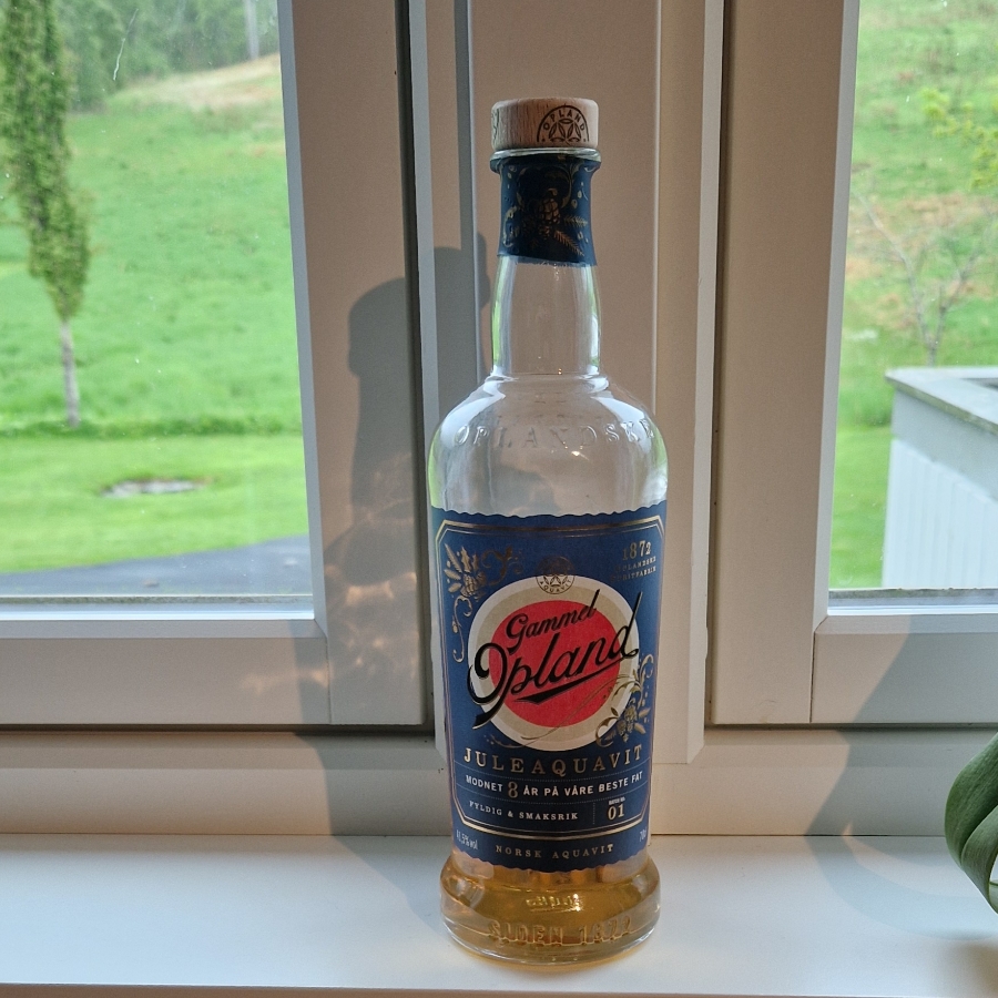 Gammel Opland Juleaquavit Batch no. 01