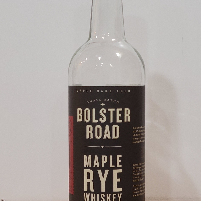 Bolster Road Maple Rye Whiskey