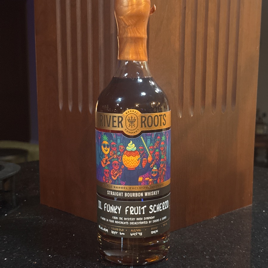 River Roots Straight Bourbon Whiskey Barrel GE-B-B29 (III. Funky Fruit Scherzo by Drums & Drams)
