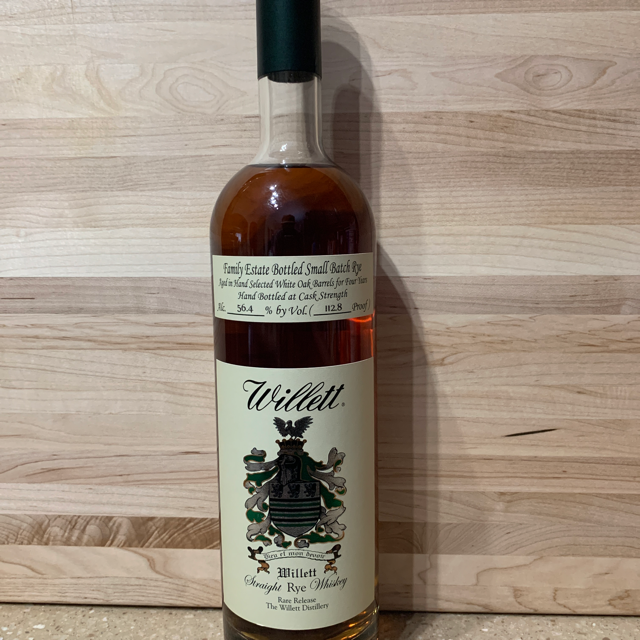 Willet Straight Rye Whiskey