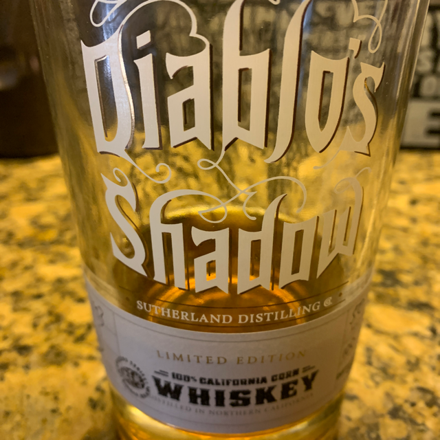 Diablo's Shadow - 100% California Corn Whiskey