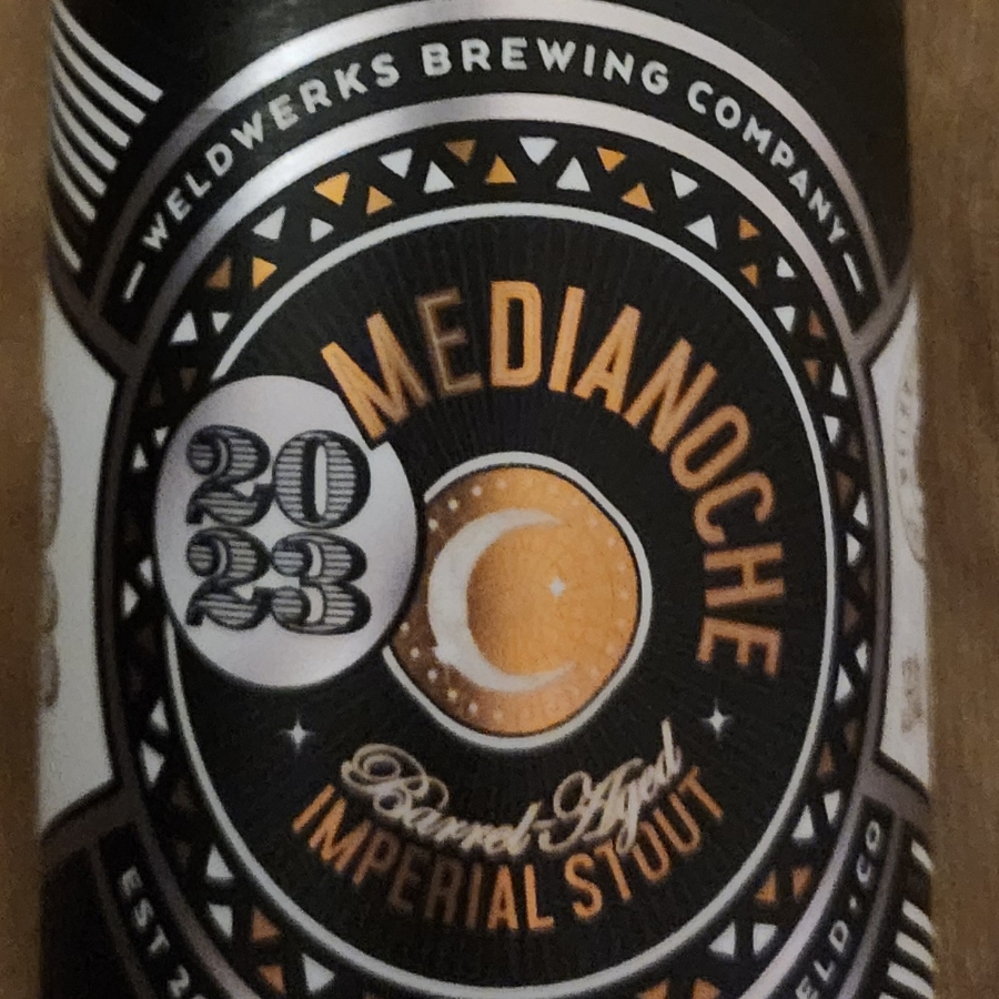 Weldwerks Brewing Company, Medianoche Barrel Aged Imperial Stout