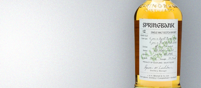 Springbank 12 Year Calvados Wood Finish