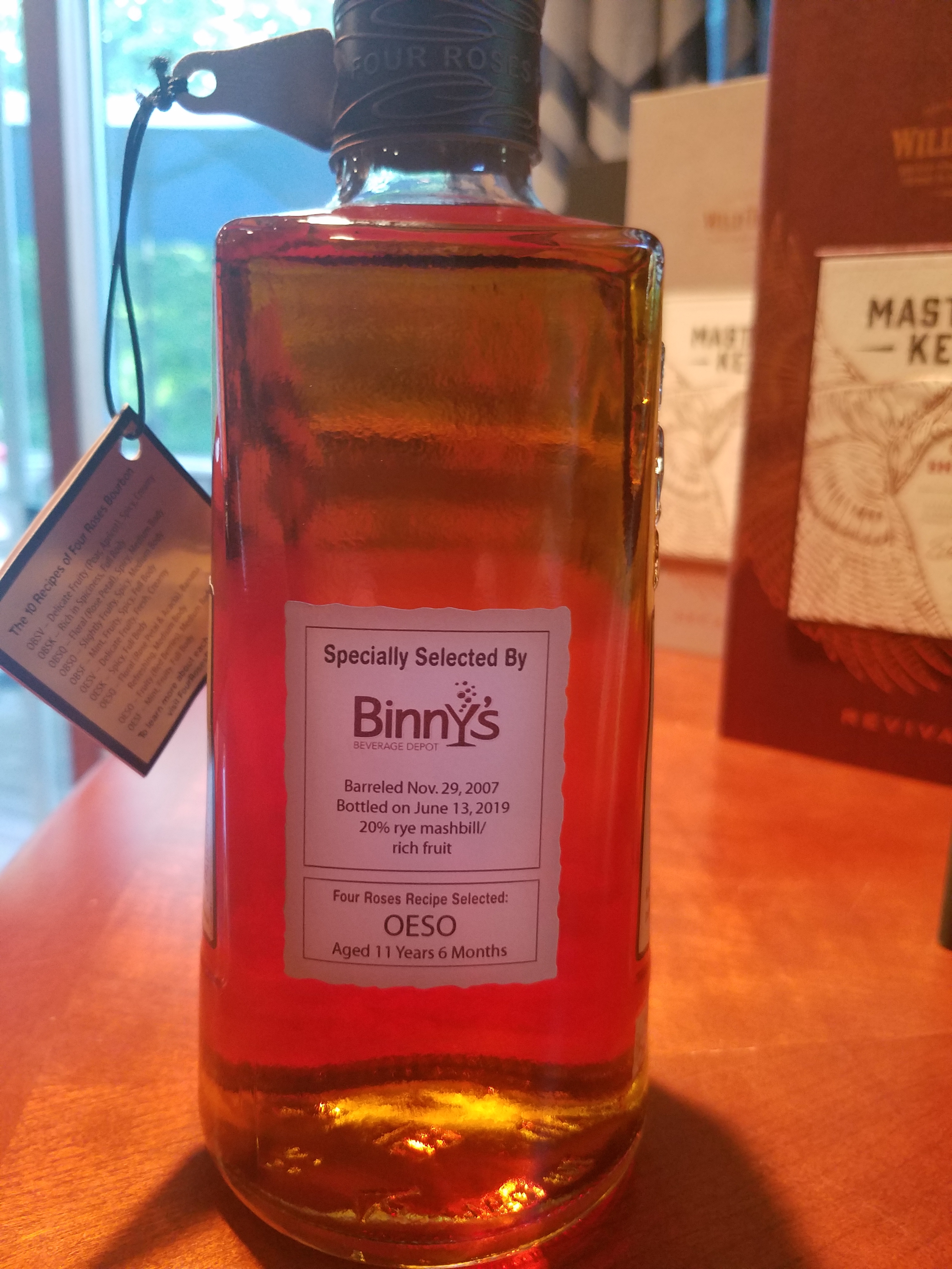 Four Roses Single Barrel Select Binny's OESO
