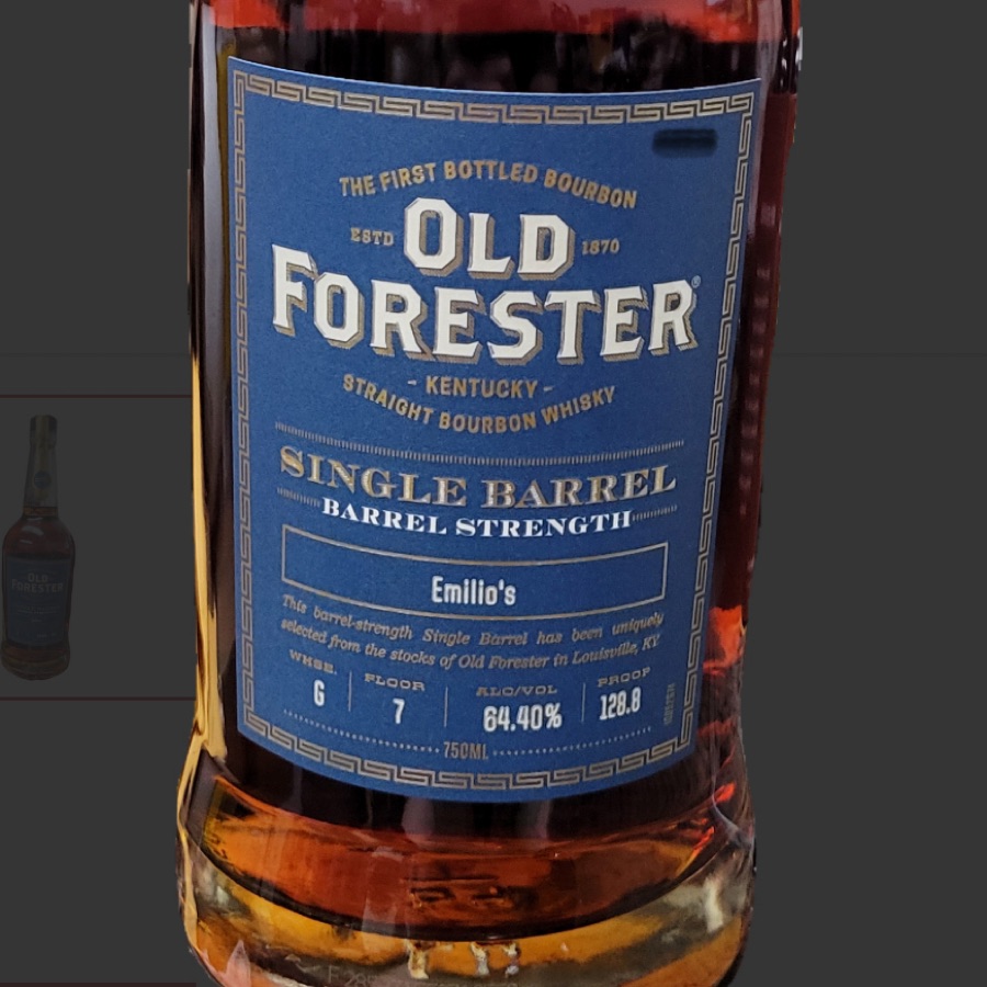 Old Forester Single Barrel Bourbon - Barrel Proof