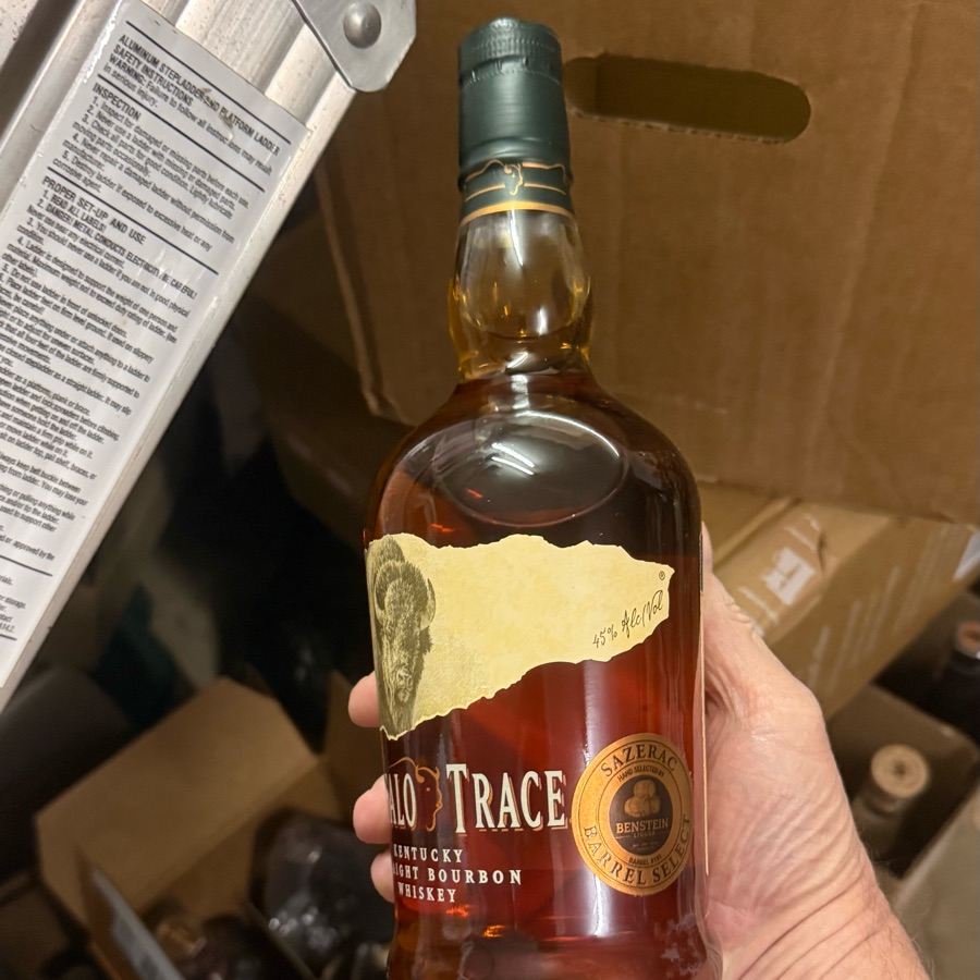 Buffalo Trace Single Barrel Select Bourbon Benstein Liquor High Water Mark Barrel #191 (2025)