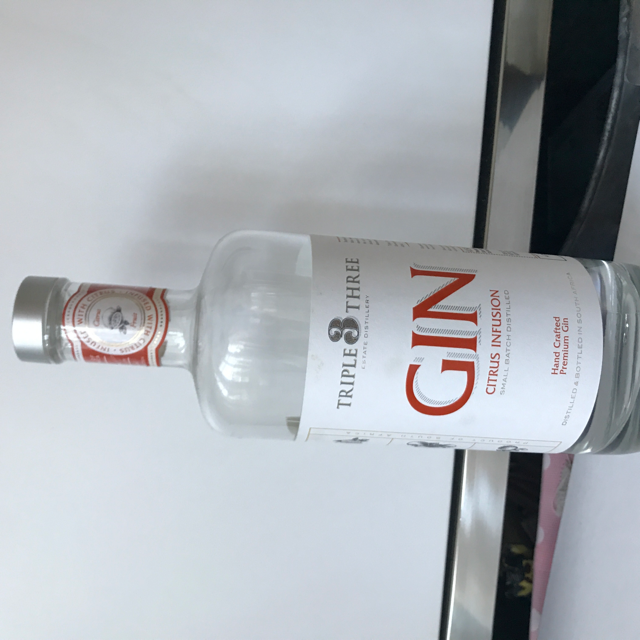 Triple three gin citrus infusion