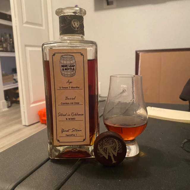 Wilderness Trail single Barrel bourbon Family Reserve (Beef Leaf & Bottle Pick)