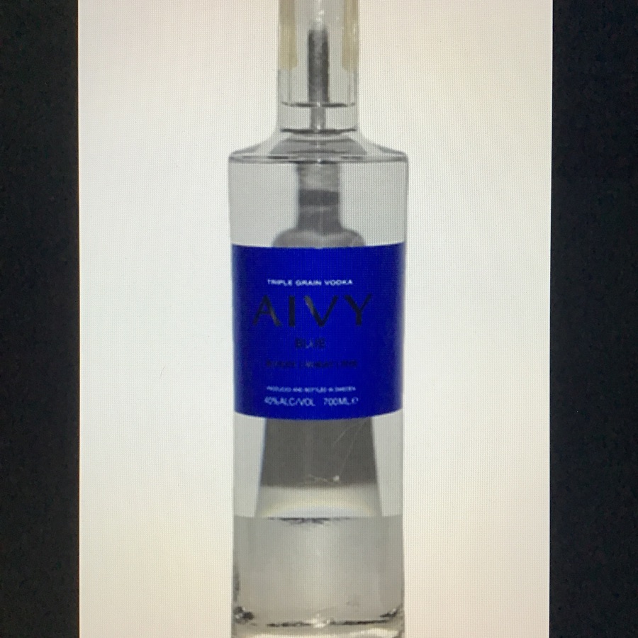 Aivy Blue Triple Grain Vodka