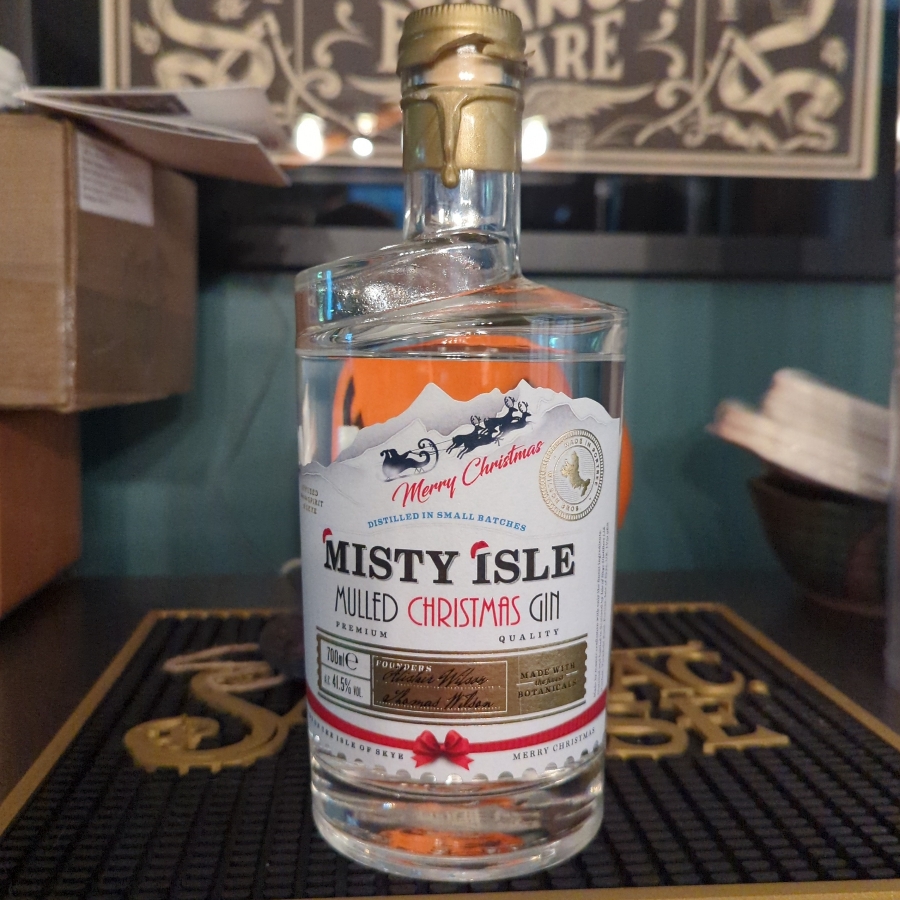 Misty Isle Mulled Christmas Gin