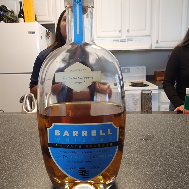 Barrell Whiskey Private Release AJP5 (Riverside Liquors 2021)