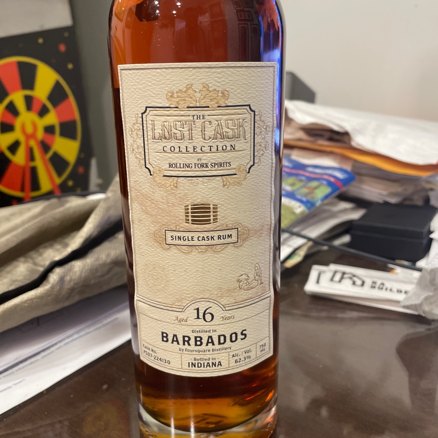 Rolling Fork The Lost Cask Collection 16 Years Barbados