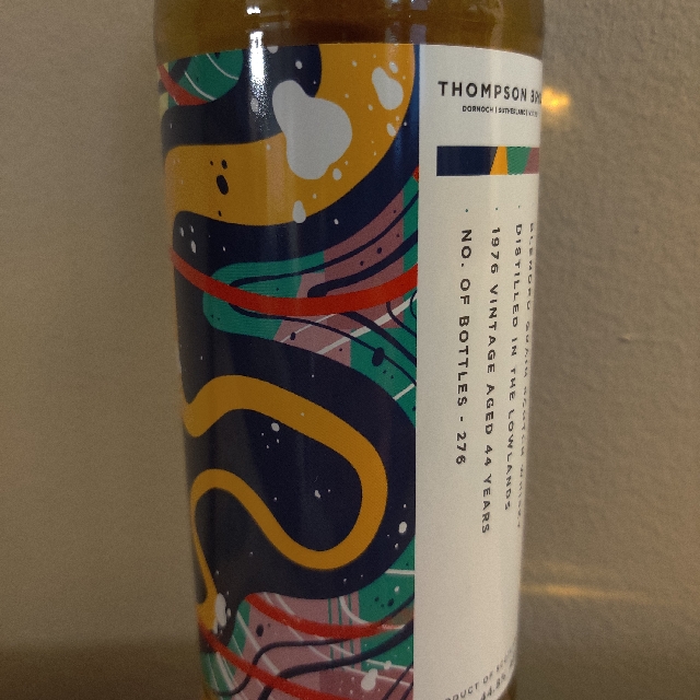 Thompson Bros Blended Grain Scotch Whisky 44 (1976)