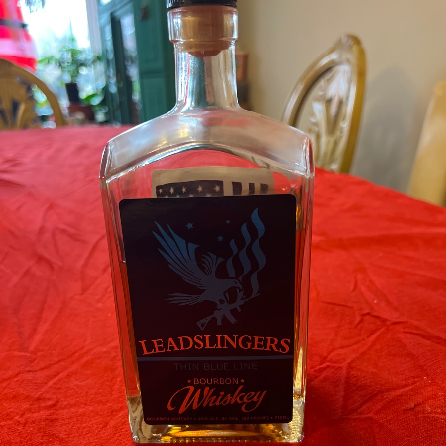 Leadslingers Thin Blue Line Bourbon