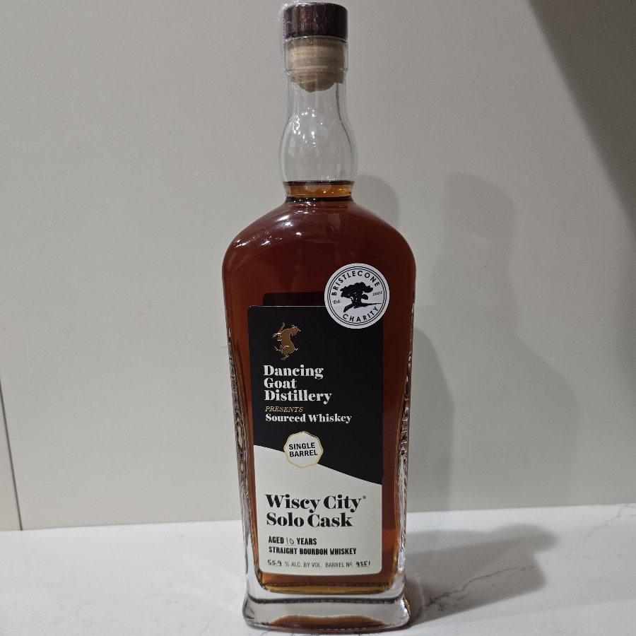 Dancing Goat Single Barrel Wiscy City Solo Cask Bourbon