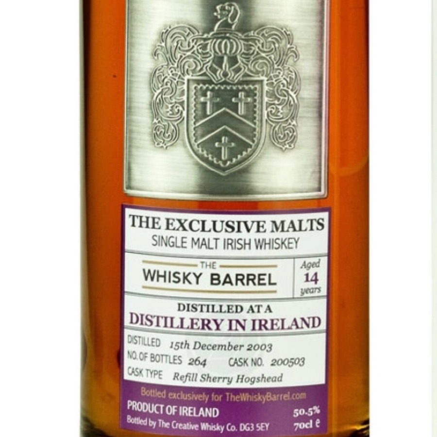 The Exclusive Malts 2003 14 Years Cooley (Whisky Barrel)