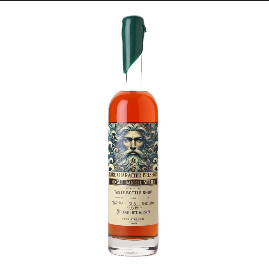 Rare Character 8 Year 'Single Barrel Series TKO' Rye 'Taste Bottle Shop' Private Barrel Selection