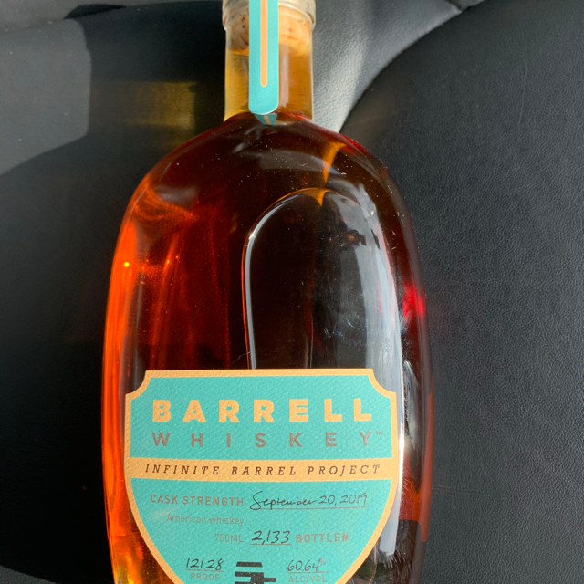 Barrell Whiskey Infinite Barrel Project (September 20, 2019 Bottling)
