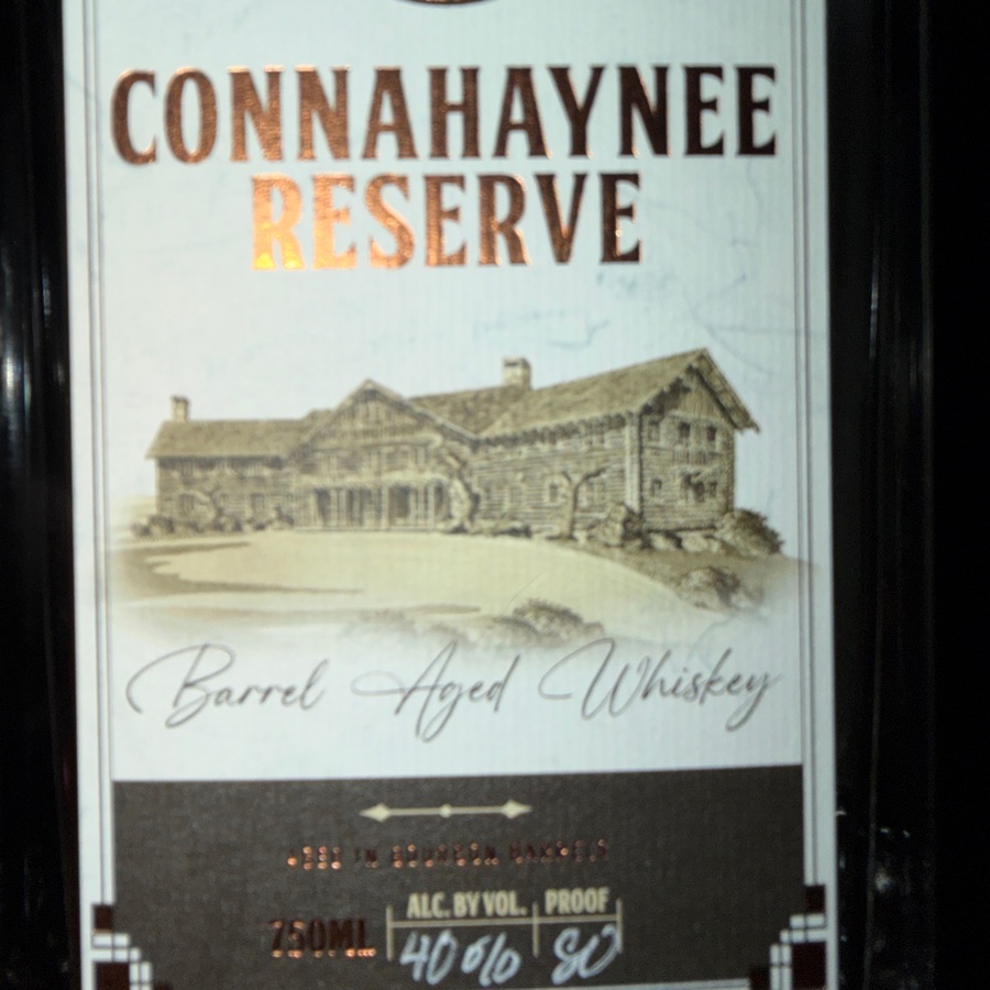Connahaynee Reserve Barrel Aged Whiskey