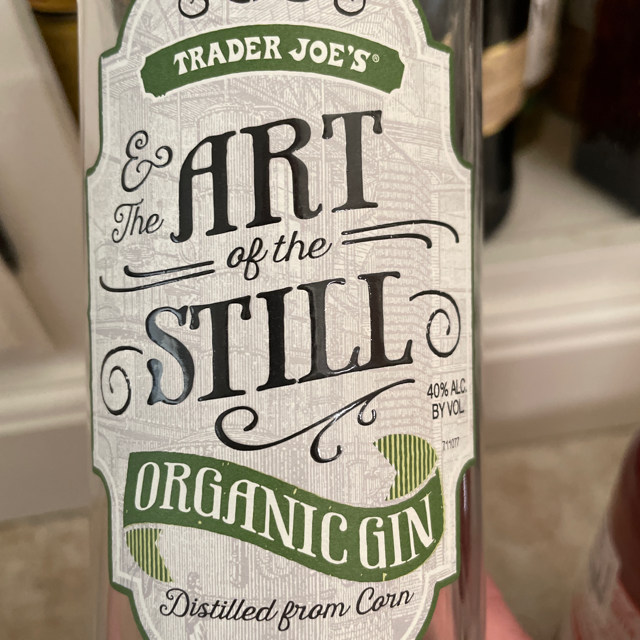 Trader Joe's Art of the Still Organic Gin
