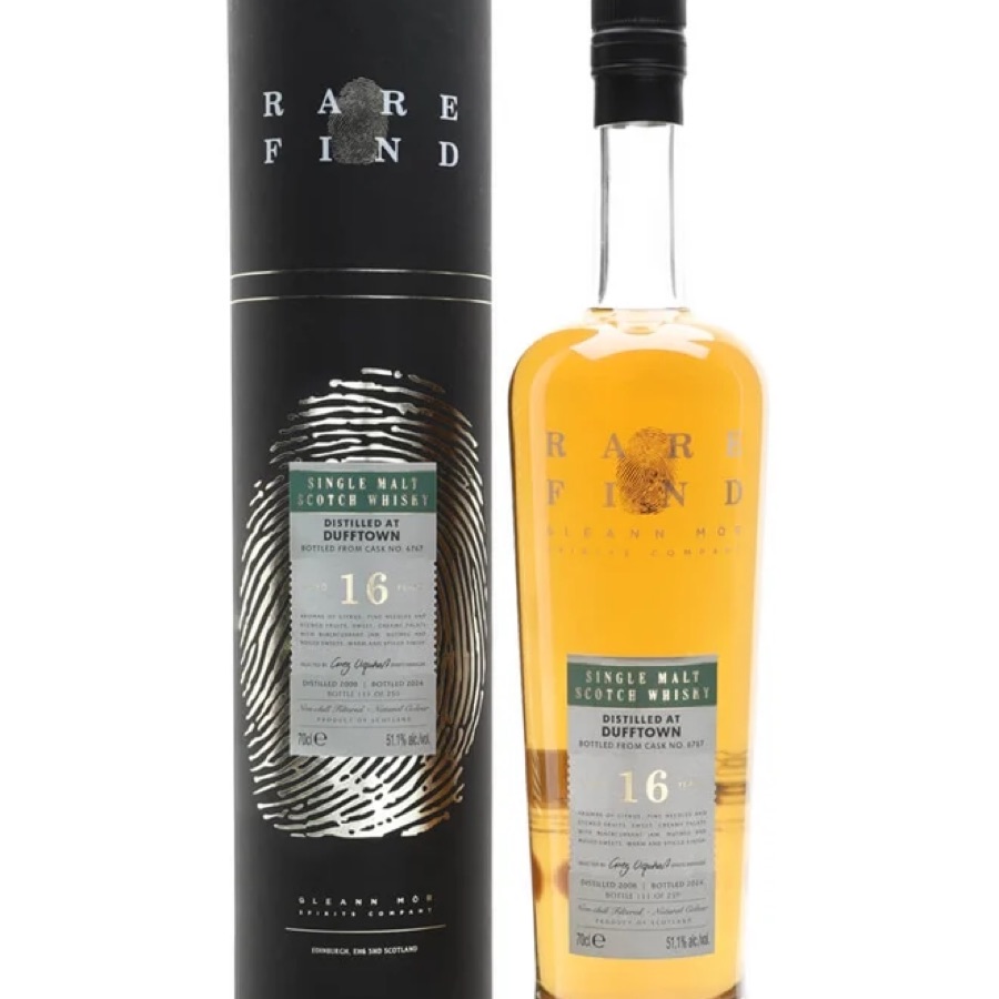 Dufftown 2008 16 Year Single Cask #6767 Rare Find (Gleann Mòr)